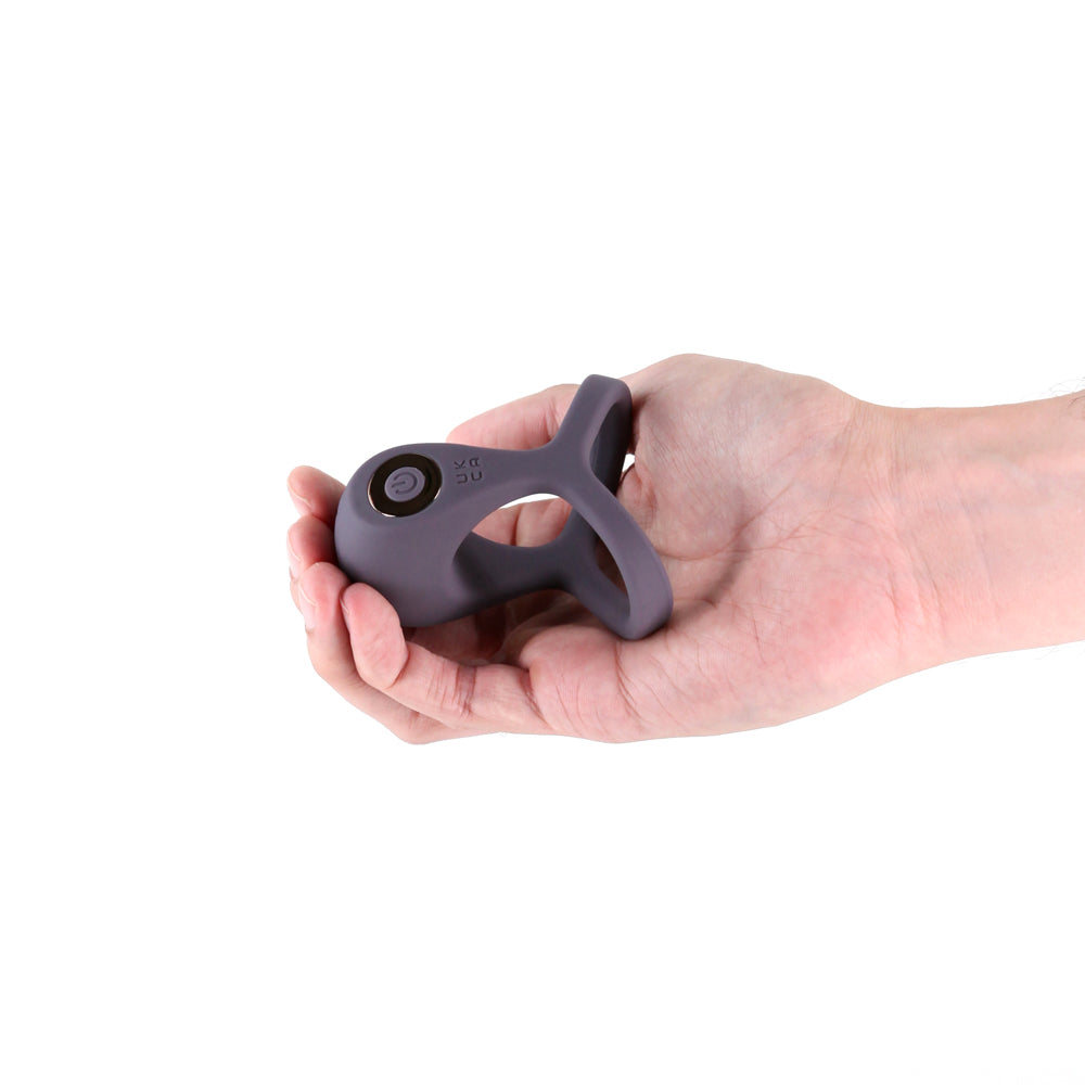 Renegade Valiant Rechargeable Vibrating Ring Gray