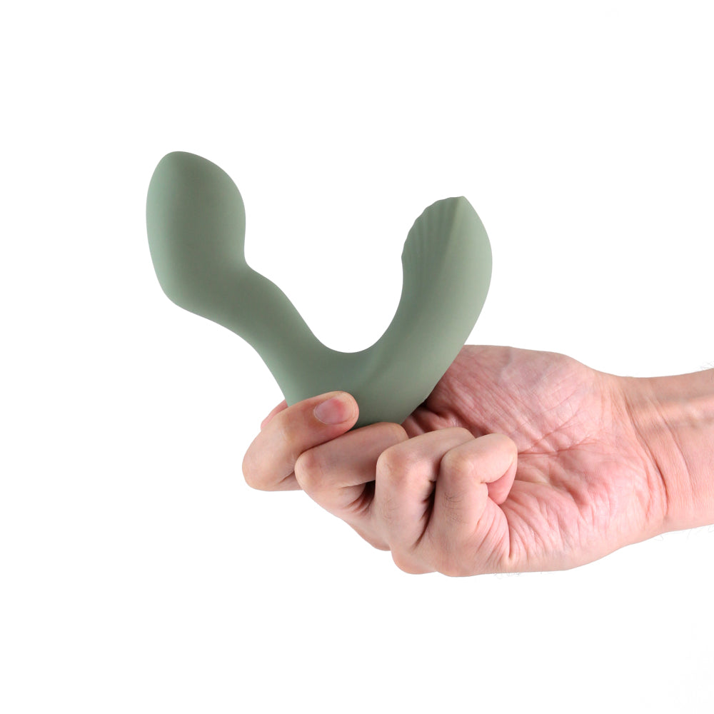 Renegade Outlaw Rechargeable Vibrating Prostate Massager Sage