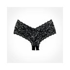 Allure Adore Candy Apple Panty Black O/S