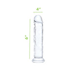 Me You Us Ultracock Clear Jelly 6 in. Dong