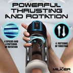 The Milker Thrusting & Rotating Masturbator
