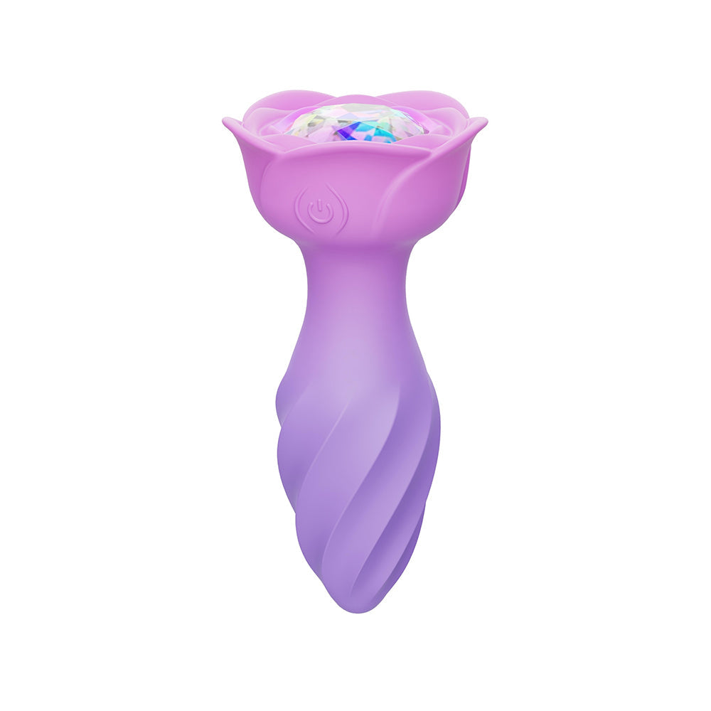 Adam & Eve Rotating Rose Plug