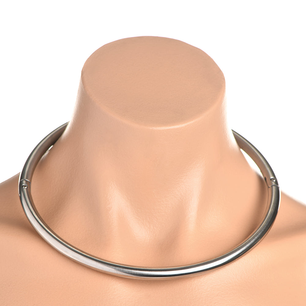 Master Series Possession Stainless Steel Locking Collar XL
