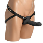 Size Matters Smooth Silicone Penis Sheath Black