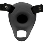 Size Matters Smooth Silicone Penis Sheath Black