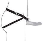 Size Matters Smooth Silicone Penis Sheath Black
