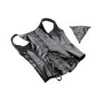 STRICT Lace-up Corset Vest & Thong L