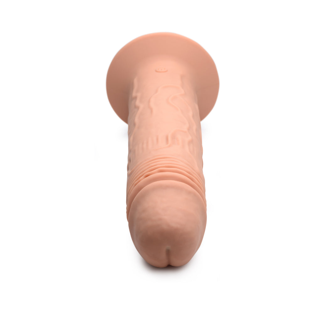 Thump It 7X Remote Vibrating & Thumping Dildo M