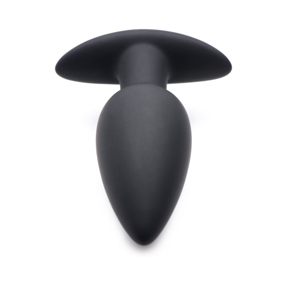 Whisperz Voice Activated 10X Vibrating Butt Plug with Remote