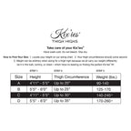 Kixies Black Fishnet Mardi Gras Tights Size A