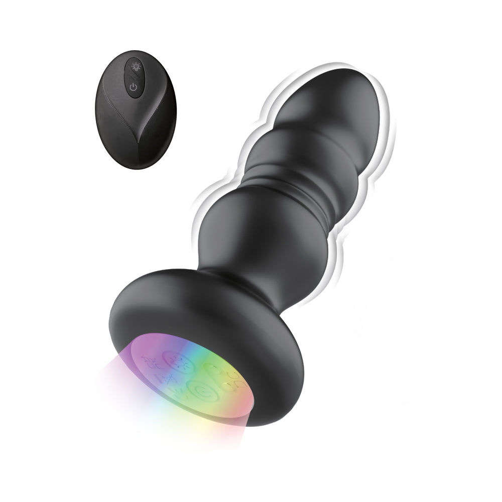 Atomic Thrusting Light-Up Power Plug Black