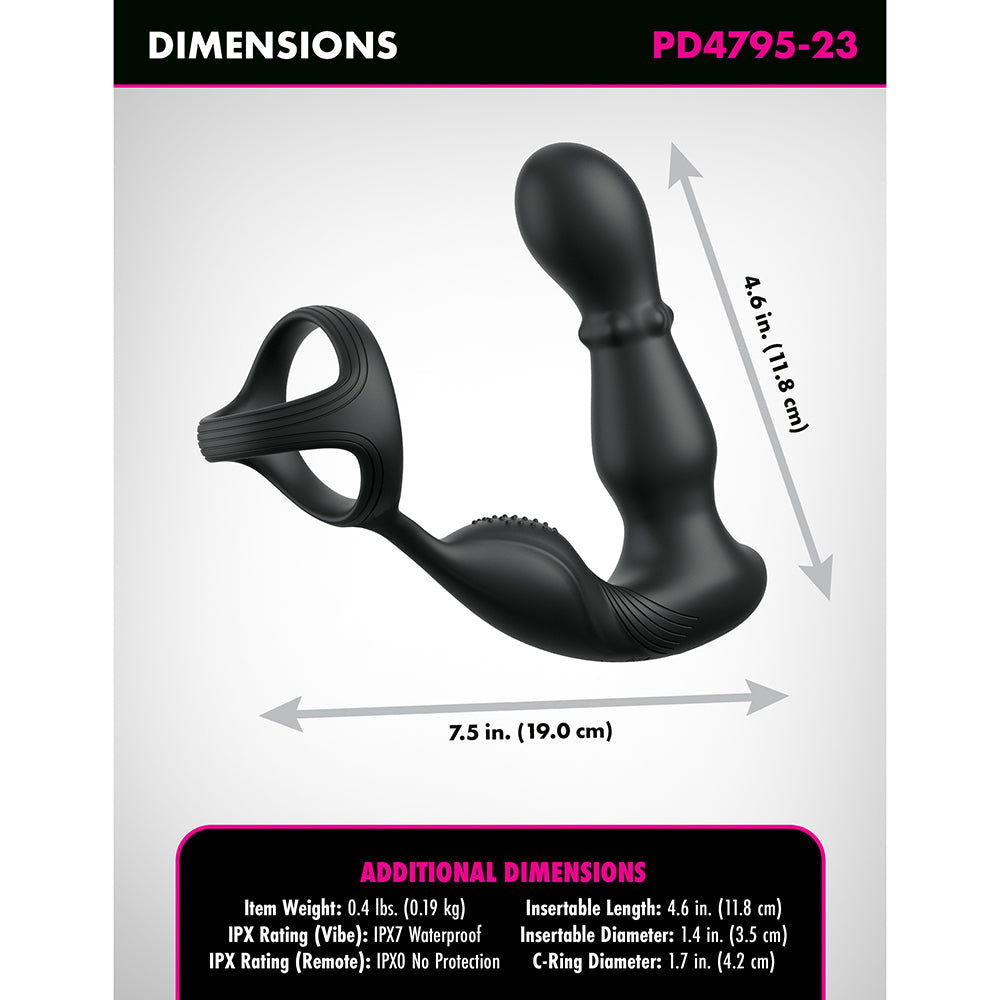 Anal Fantasy Elite Ass-gasm Slide & Glide Black