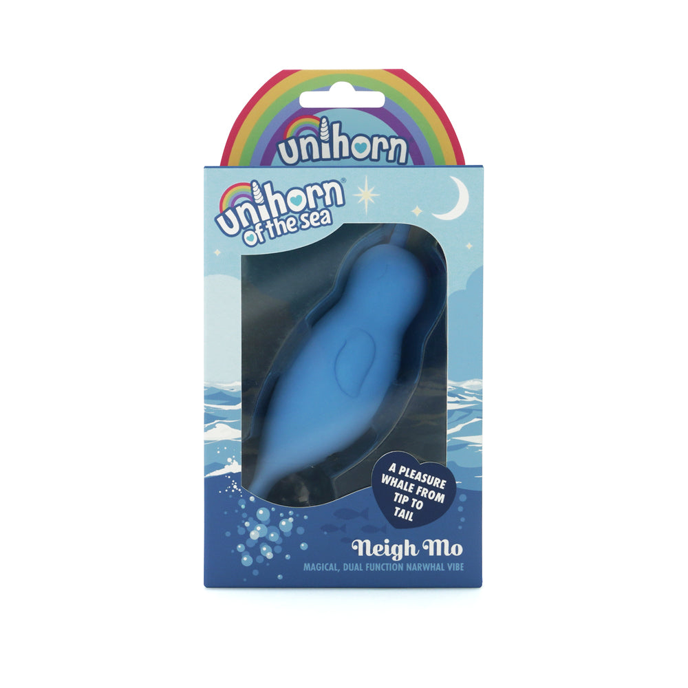 Unihorn of the Sea Neigh Mo The Narwhal Blue