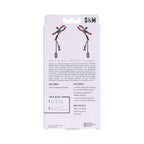 Sportsheets Sex & Mischief Ex's & Oh's Nipple Clamps