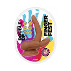 Finger Fest Double Up Dildo Tan