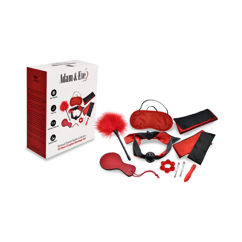 Adam & Eve Sensual Scarlet Nights Collection