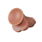 Dr. Skin Silicone Dr. Brody 8.75 in. Vibrating Thrusting Dildo Beige