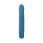 Evolved Queen Of All Trades Rechargeable Silicone Thrusting and Rotating Vibrator Teal