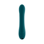 Playboy Aurelie Rechargeable Silicone G-Spot Tickling Vibrator Deep Teal