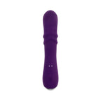 Playboy Bunny Punch Rechargeable Silicone Rabbit Vibrator Purple