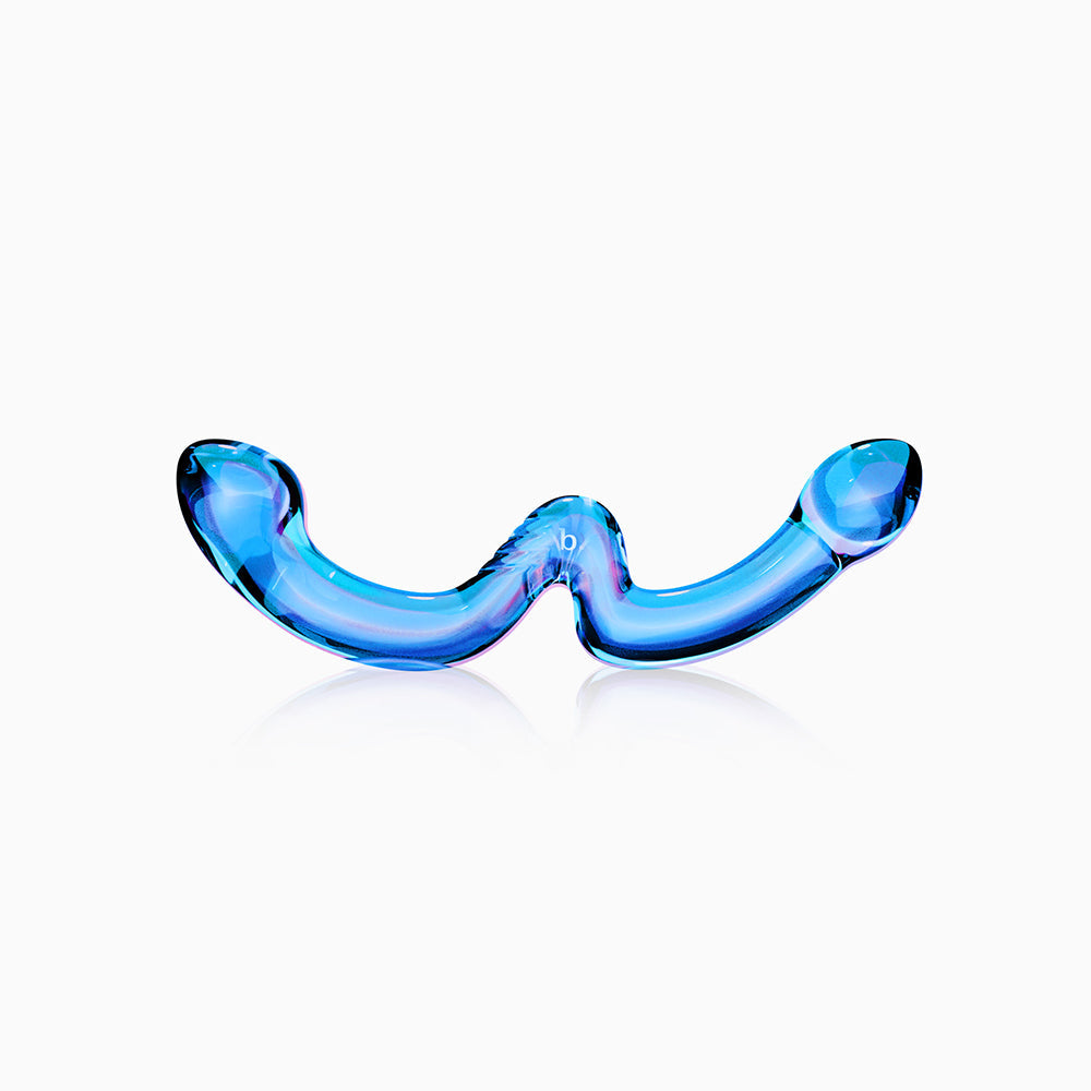 Biird x Wicul OhWii Double-Ended Glass Dildo for G-Spot & P-Spot