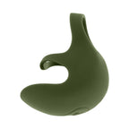 Zero Tolerance Nutty Buddy Rechargeable Cock Ring Stimulator Silicone Green