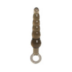 Me You Us Rippled Wand Anal Teaser Plug Black