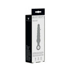 Me You Us Rippled Wand Anal Teaser Plug Black