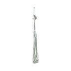 Leather Corset Flogger White/Grey