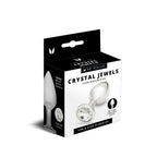 Me You Us Crystal Jewels Metal Plug Clear Medium