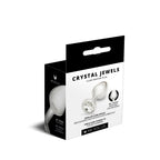 Me You Us Crystal Jewels Metal Plug Clear Medium