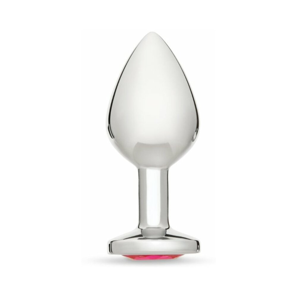 Me You Us Crystal Jewels Metal Plug Pink Medium