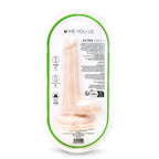 Me You Us Ultra Cock 6 in. Realistic Dual Density Dildo with Balls Vanilla