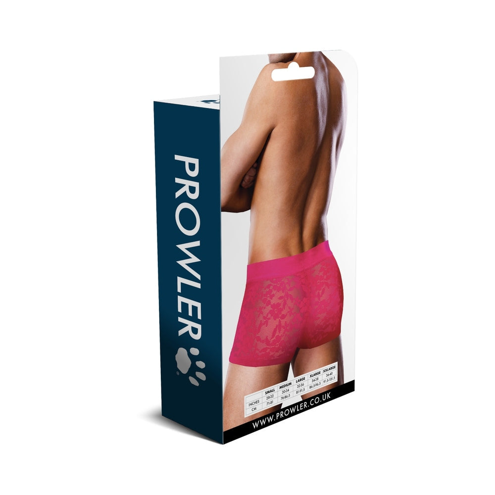 Prowler Lace Trunk Pink XL