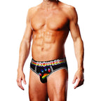 Prowler Oversized Paw Open Brief Black L