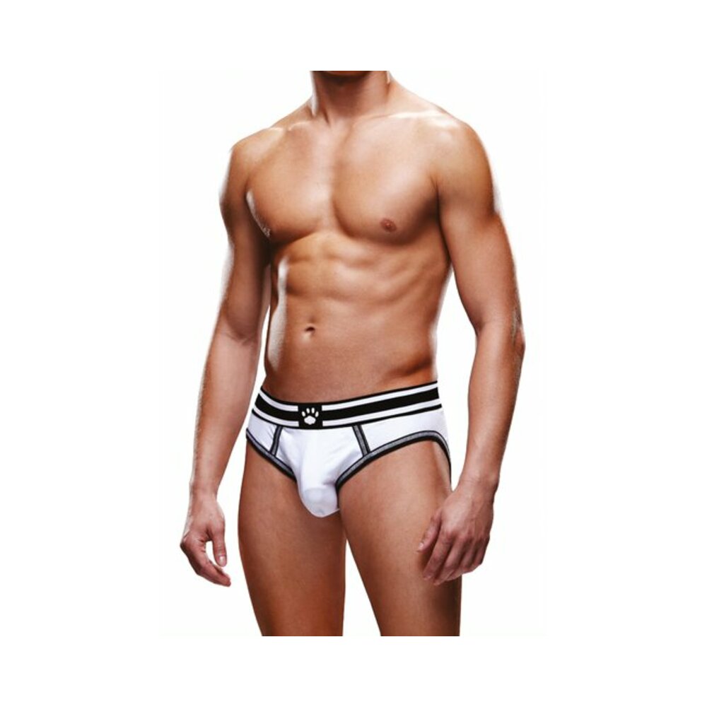 Prowler Open Brief White/Black S