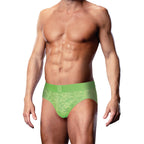 Prowler Lace Brief Neon Green S