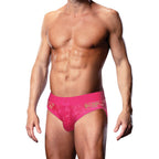 Prowler Lace Brief Pink L