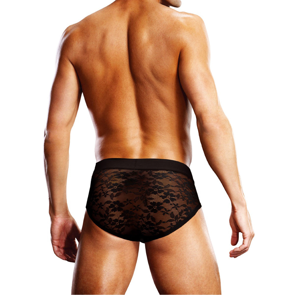 Prowler Lace Brief Black S