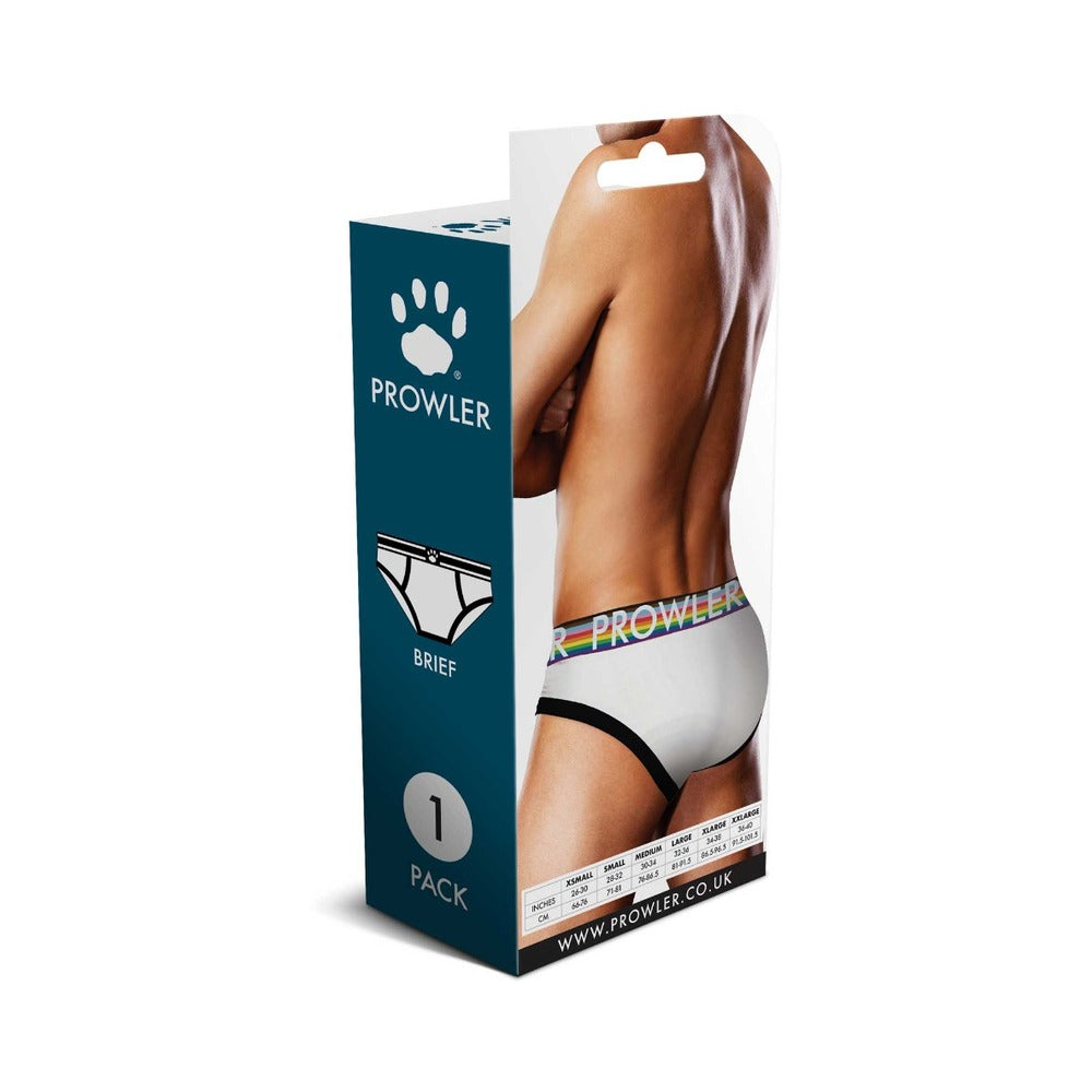 Prowler Oversized Paw Brief White M