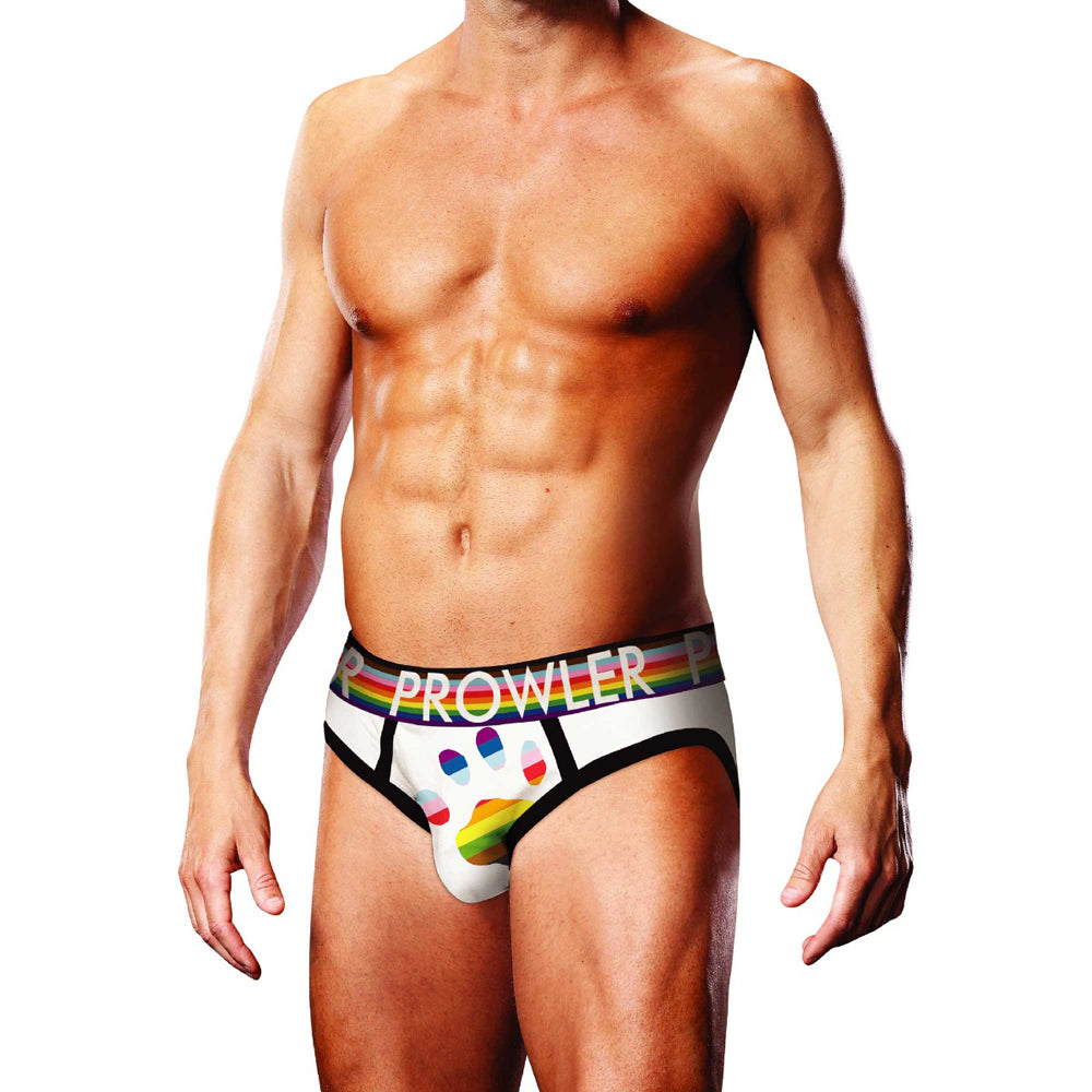 Prowler Oversized Paw Brief White S