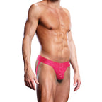 Prowler Lace Jock Strap Pink 2XL
