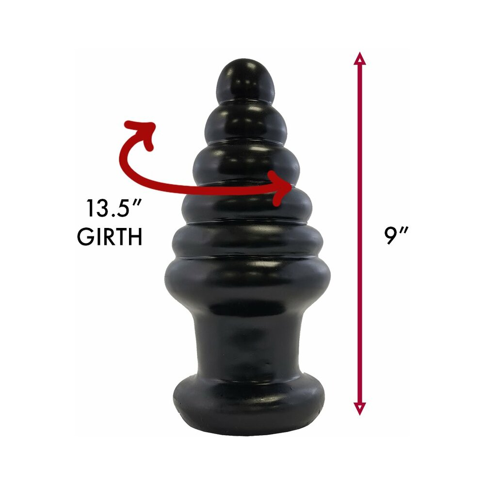 Prowler RED Twisted Tease Anal Plug Black