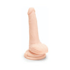 Prowler RED Ultra Cock 6 in. Realistic Dual Density Dildo with Balls Vanilla