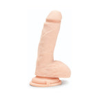 Prowler RED Ultra Cock 8 in. Realistic Dual Density Dildo with Balls Vanilla