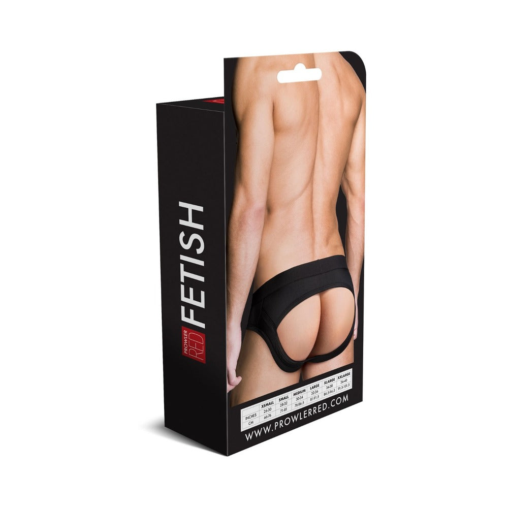 Prowler RED Assless Brief Black L