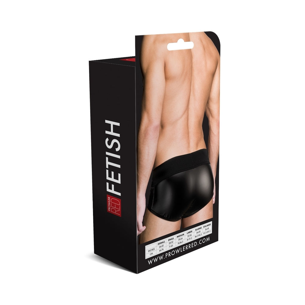 Prowler RED Wetlook Brief Black XL