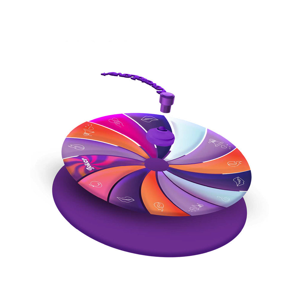 Love to Love Spin Me Round Customizable Roulette Party Game