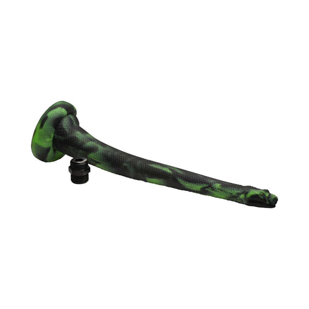 Creature Cocks Spitting Serpent Silicone Enema Snake