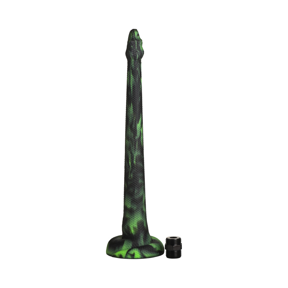 Creature Cocks Spitting Serpent Silicone Enema Snake